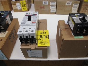BREAKER, CIRCUIT TYPE, RETROFIT KIT KIND, 150 AMP RATING, 600 VOLT RATING, 3 POLE. F-10 SERIES C RETROFIT KIT. INCLUDES OPERATING LINKAGE ALIGNMENT KIT FOR INSTALLATION IN CUTLER-HAMMER MODEL 10 MCC. PART # FR-HJD3150L-24N (W-44) LOADING & HANDLING FEE $5-